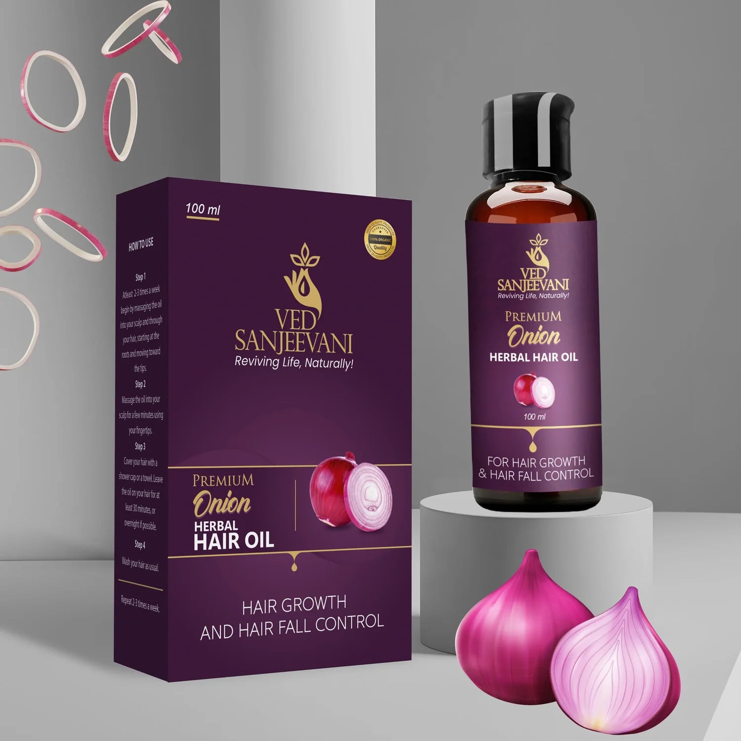 Onion Herbal Hair Oil