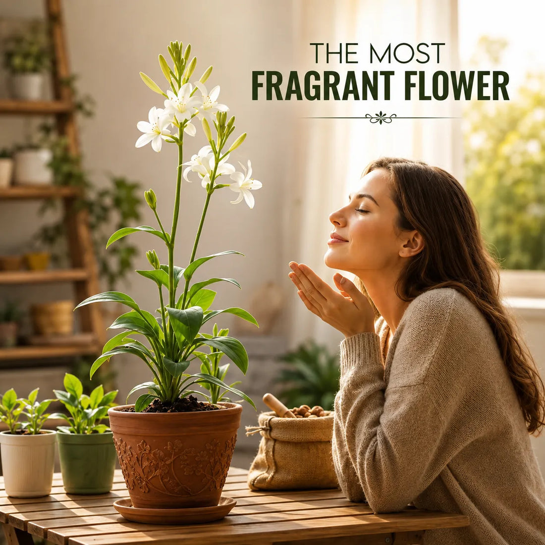 Rajnigandha Tuberose Flower Bulbs – Pack of 5