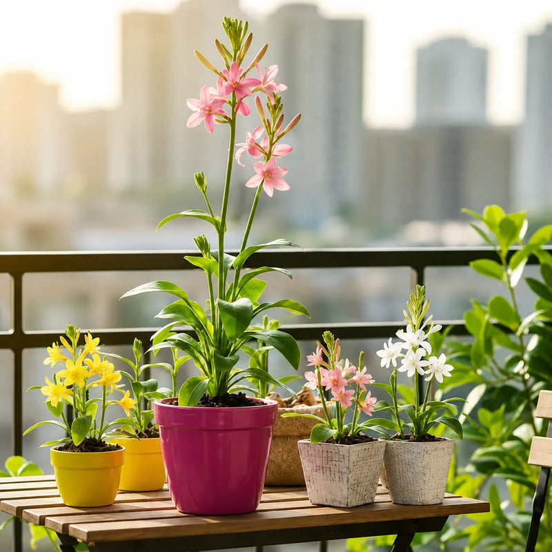 Pack of 5 Tuberose Rajnigandha Scented Flower Bulb