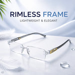 Rimless Adaptive Reading Glasses