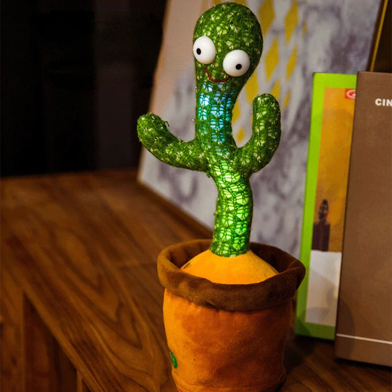 Lovely Talking Toy Dancing Cactus