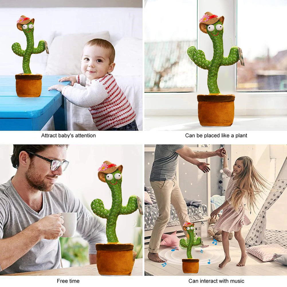 DREAMZHUB Dancing Cactus Toy - Fun Companion