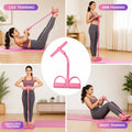 Pull Reducer Yoga Pedal Puller Resistance Bands (4-Tube)