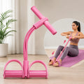 Pull Reducer Yoga Pedal Puller Resistance Bands (4-Tube)