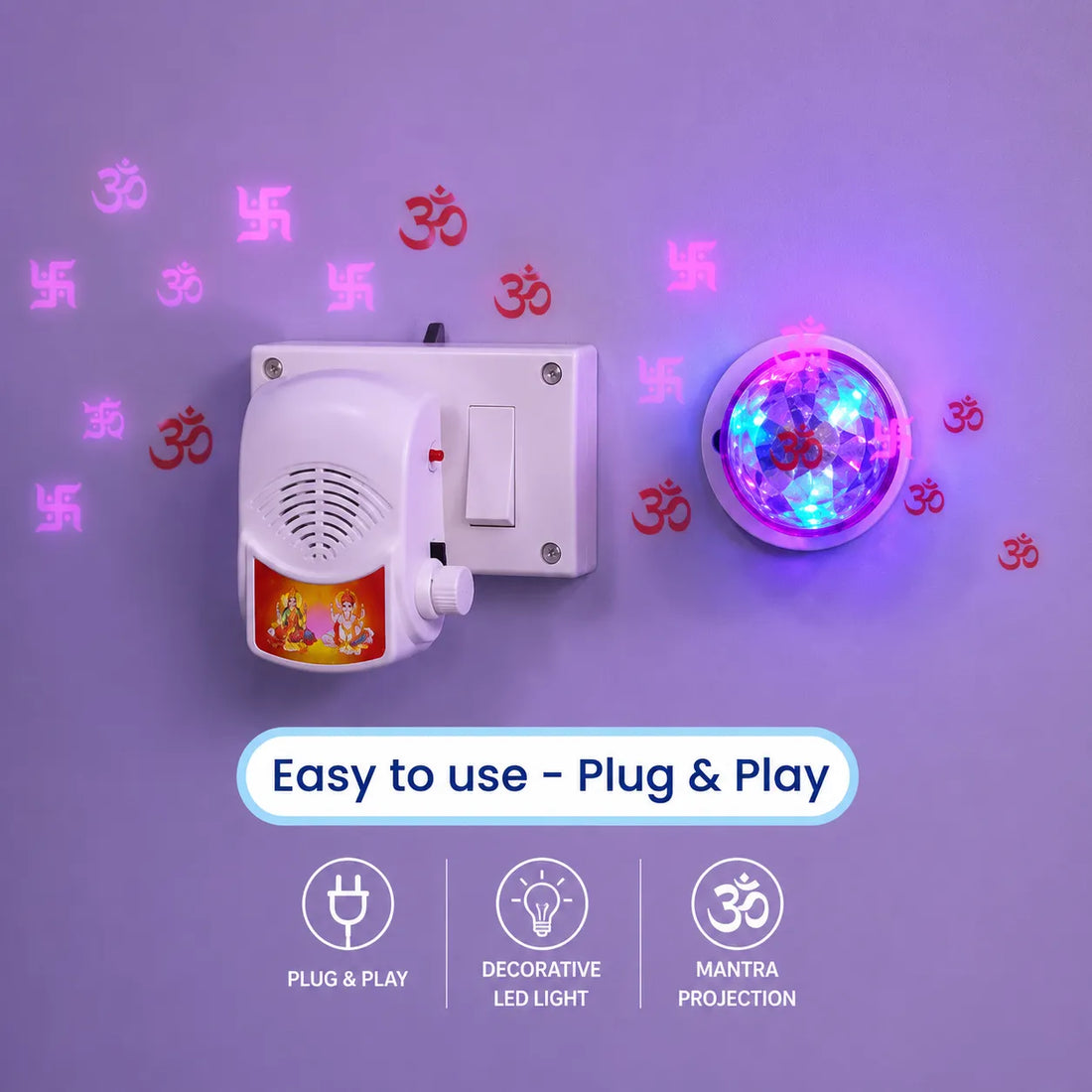 35 in 1 Mantra Device with FREE Decorative LED Light
