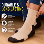 Heel & Toe Soft & Extra Padded Socks (Buy 1 Get 2 Pairs FREE)