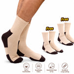 Heel & Toe Soft & Extra Padded Socks (Buy 1 Get 2 Pairs FREE)
