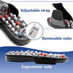 Acupressure Reflexology Massage Slippers – Magnetic Therapy Foot Massage Sandals for Pain Relief & Relaxation - Dreamzhub
