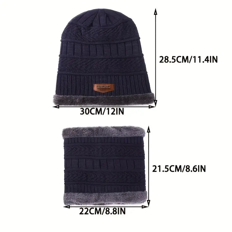 Woolen Muffler Cap