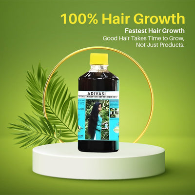 Adivasi Jeeva Sanjeevini Herbal Hair Growth oil - Ayurvedic Hair Growth Oil