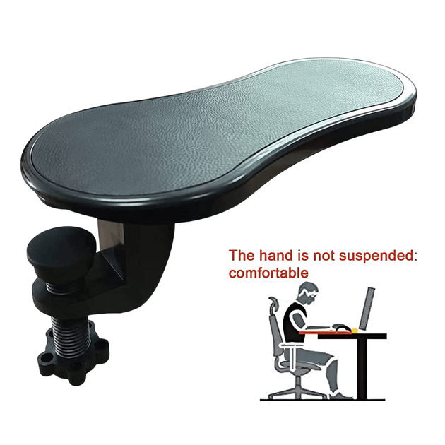 Left Hand Rest For Computer Used Adjustable Ergonomic Computer Arm Wrist Rest