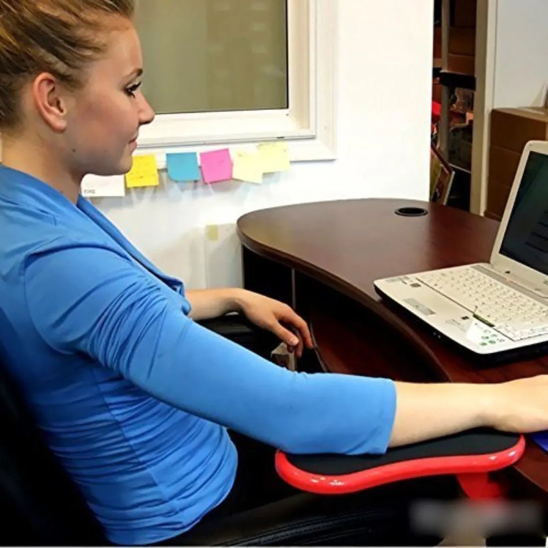 Adjustable Ergonomic Computer Arm Wrist Rest – Attachable Desk Support for Pain - Free Typing & Gaming - Dreamzhub