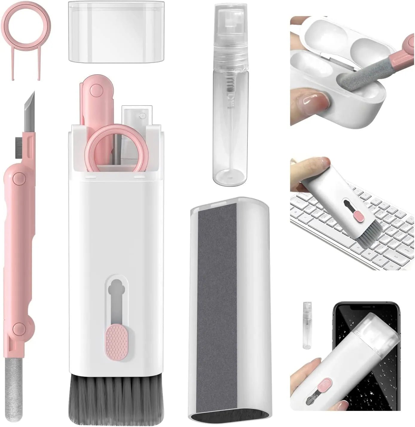 All - in - One Cleaning Kit – Ultimate Multi - Surface Cleaning Solution for Home & Office - Dreamzhub