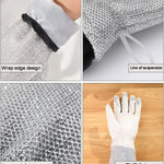 Aluminium Dishwashing Hand Gloves