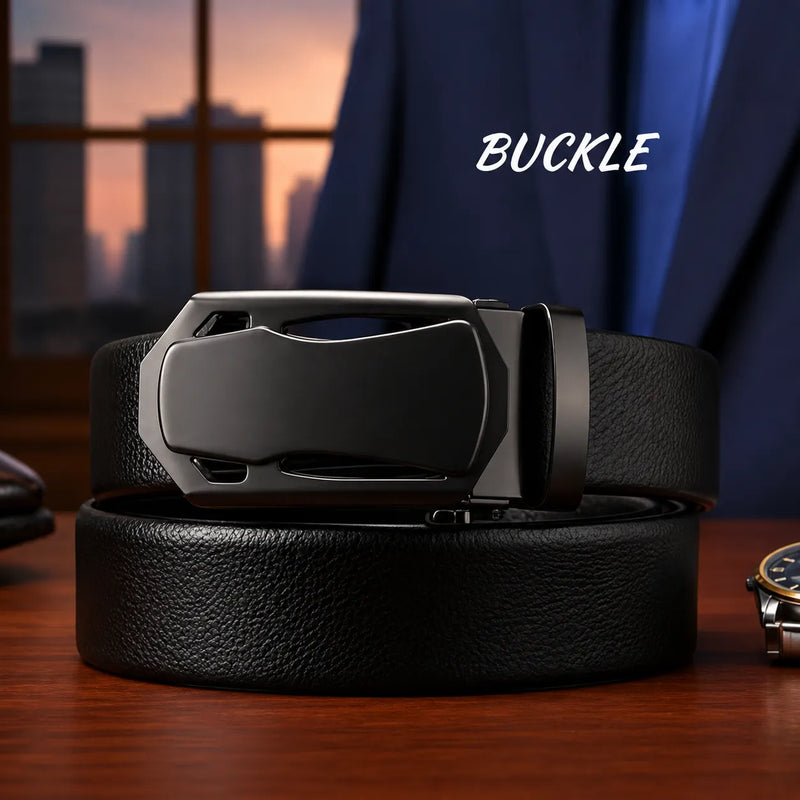 Mens Auto Lock Belt With Free Sunglasses