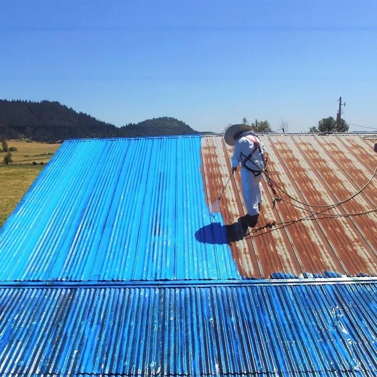 Blue Max Liquid Rubber Waterproofer For Wood, Concrete & Masonry With Blue Crack Seal Technology - Dreamzhub