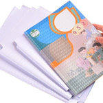 30 Pcs Transparent Matte Book Cover | Waterproof Self-Adhesive Sticker Sheets (3 Sizes) | Notebook & Textbook Protective Film for School & Office