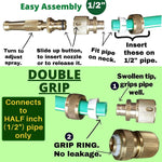 Easy & Quick High Pressure Brass Nozzle