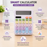 Portable Solar-Powered Calculator
