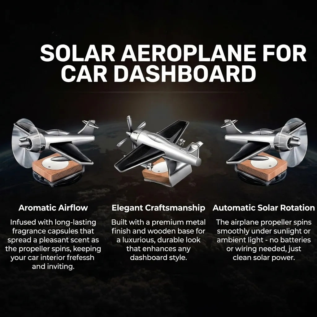 Car Dashboard Aero Glider with Perfume
