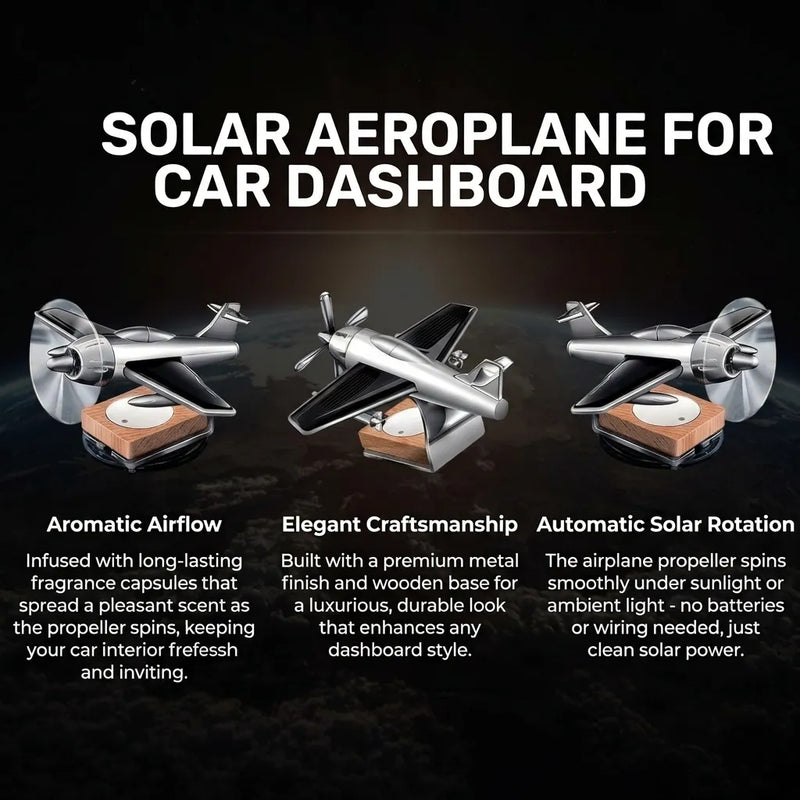 Car Dashboard Aero Glider with Perfume