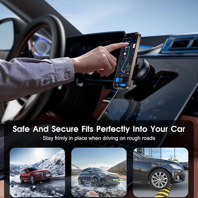Powerful Car Magnetic Mobile Holder with Suction