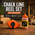 Chalk Line Marking Reel Set