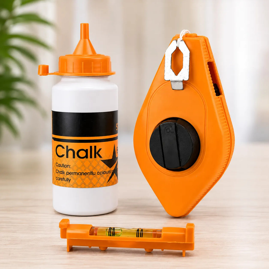 Chalk Line Marking Reel Set