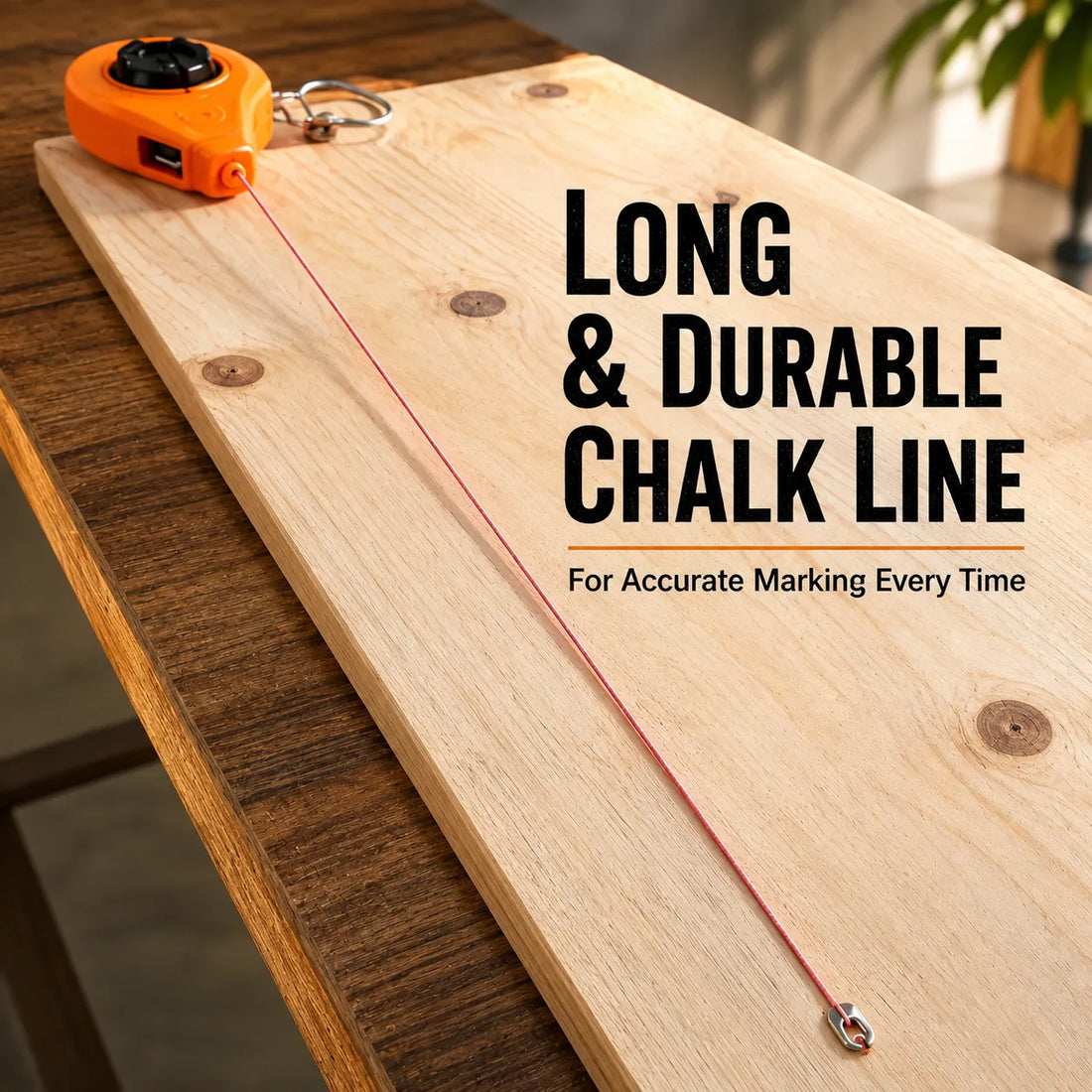 Chalk Line Marking Reel Set