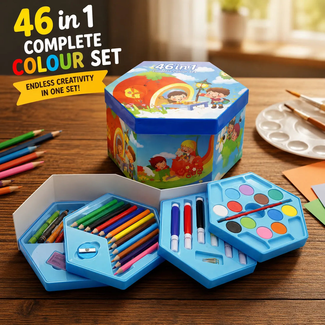 46 In 1 Complete Colour Set
