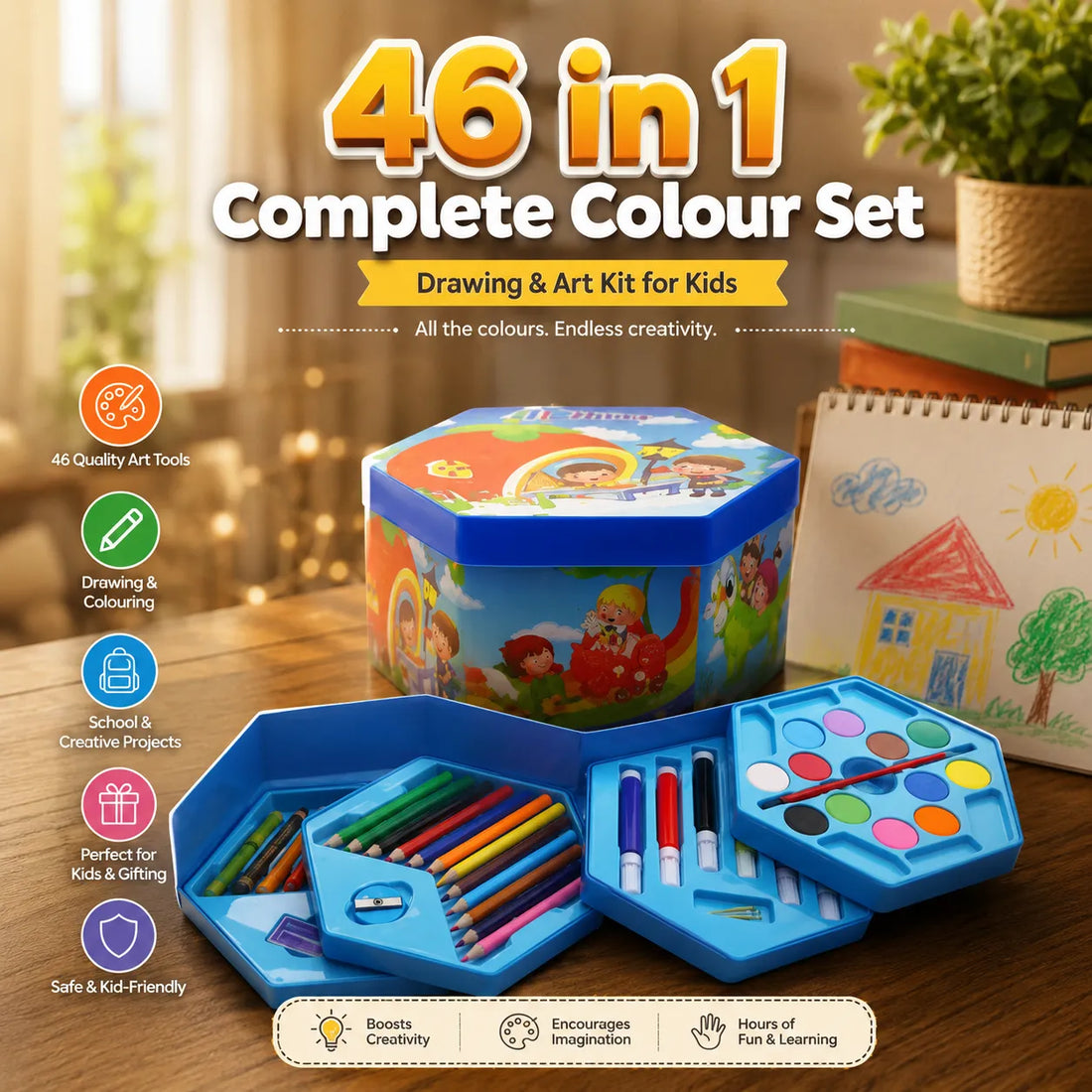 46 In 1 Complete Colour Set