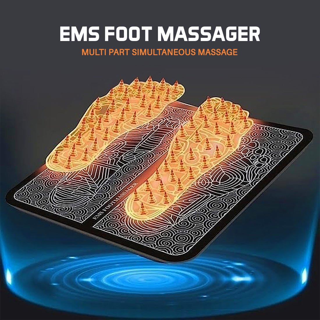 Compact Electric Foot Massager | Spa - Like Comfort for Home and Office - Dreamzhub