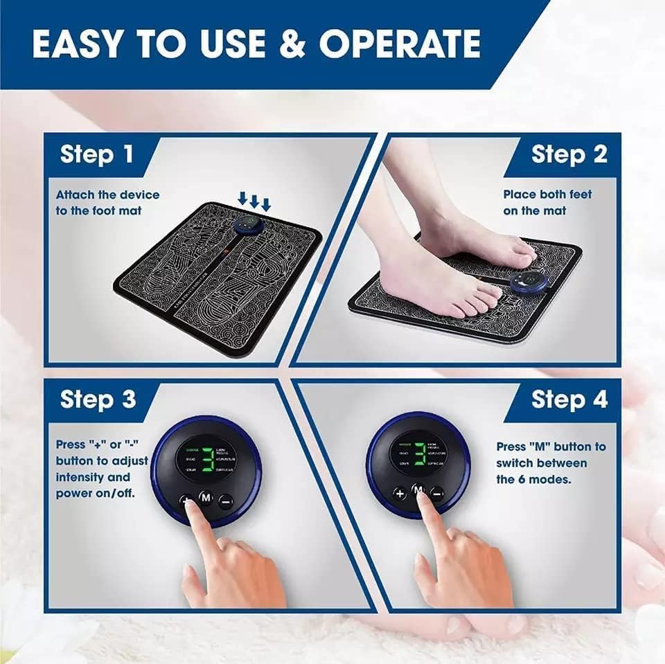 Compact Electric Foot Massager | Spa - Like Comfort for Home and Office - Dreamzhub