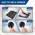 Compact Electric Foot Massager | Spa - Like Comfort for Home and Office - Dreamzhub