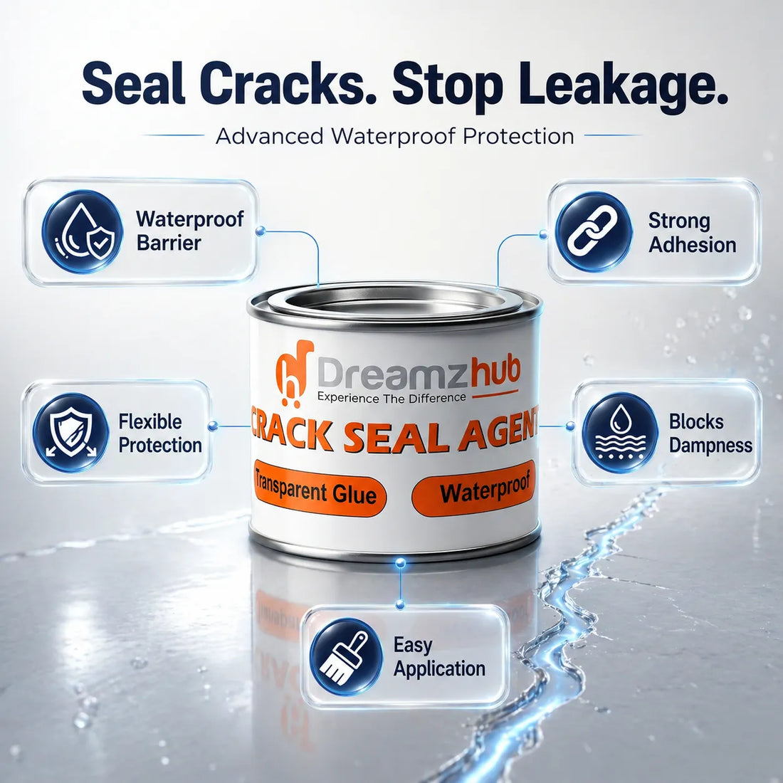 Crack Seal Agent - Solution for Surface Repairs