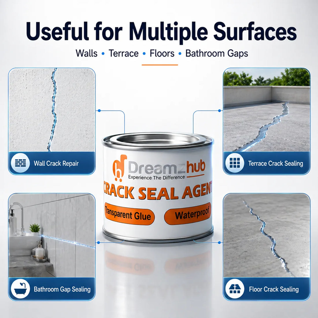 Crack Seal Agent - Solution for Surface Repairs