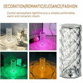 Crystal Table Rose Lamp - Dreamzhub