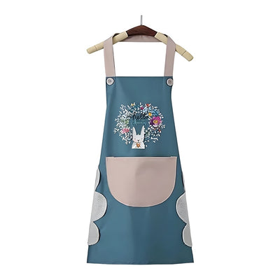 Cute Kitchen Apron with Front Pocket