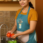 Cute Kitchen Apron with Front Pocket - Dreamzhub