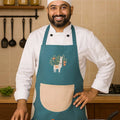 Cute Kitchen Apron with Front Pocket - Dreamzhub