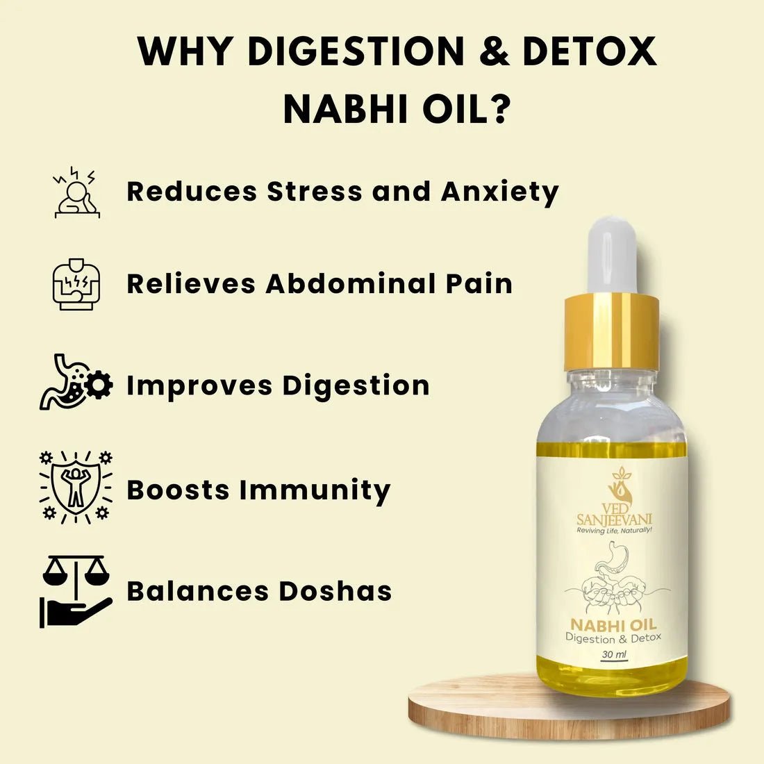 Digestion & Detox Nabhi Oil - Dreamzhub