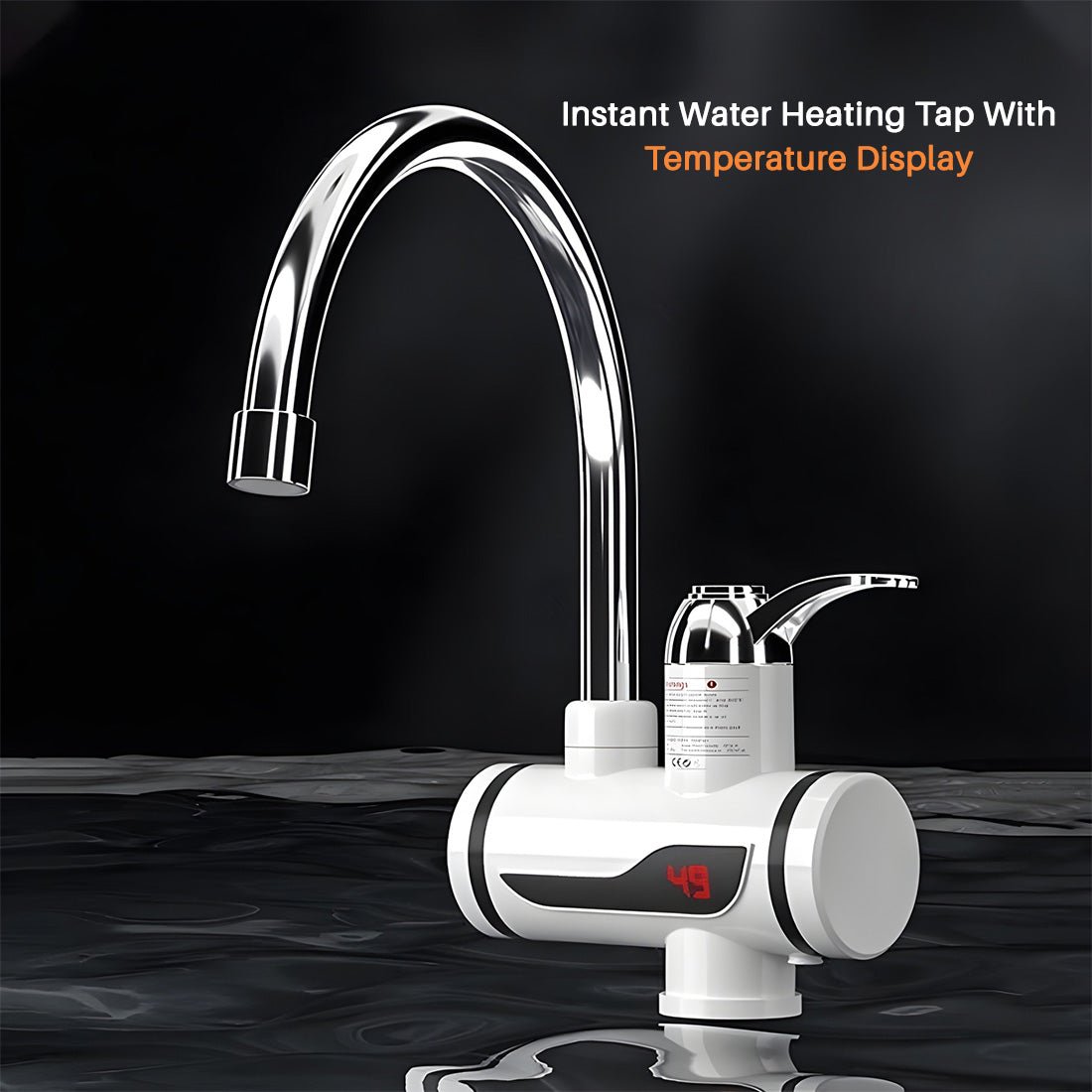 Digital Water Heater Tap - Instant Hot Water - Dreamzhub