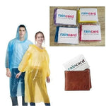 Disposable Pocket Rain Cards – Compact Emergency Raincoats for Travel, Commute & Outdoors (Unisex, One - Size) - Dreamzhub