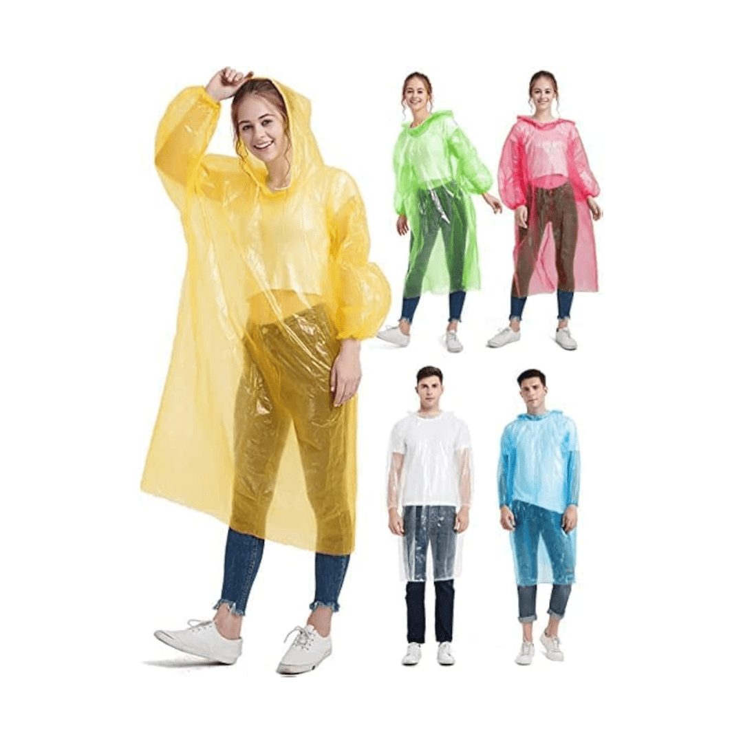 Disposable Pocket Rain Cards – Compact Emergency Raincoats for Travel, Commute & Outdoors (Unisex, One - Size) - Dreamzhub