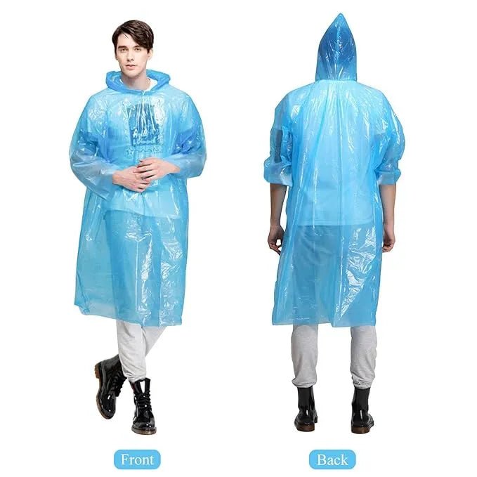 Disposable Pocket Rain Cards – Compact Emergency Raincoats for Travel, Commute & Outdoors (Unisex, One - Size) - Dreamzhub