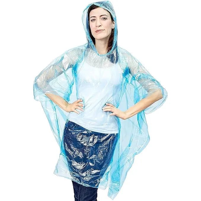 Disposable Pocket Rain Cards – Compact Emergency Raincoats for Travel, Commute & Outdoors (Unisex, One - Size) - Dreamzhub