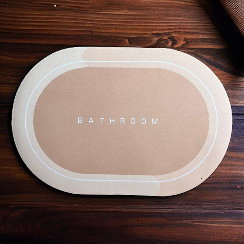 Super Absorbent Quick Dry Bath Mat | Non-Slip Bathroom Floor Mat