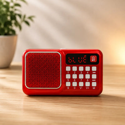 Rechargeable Radio With Bluetooth And Power Bank Function