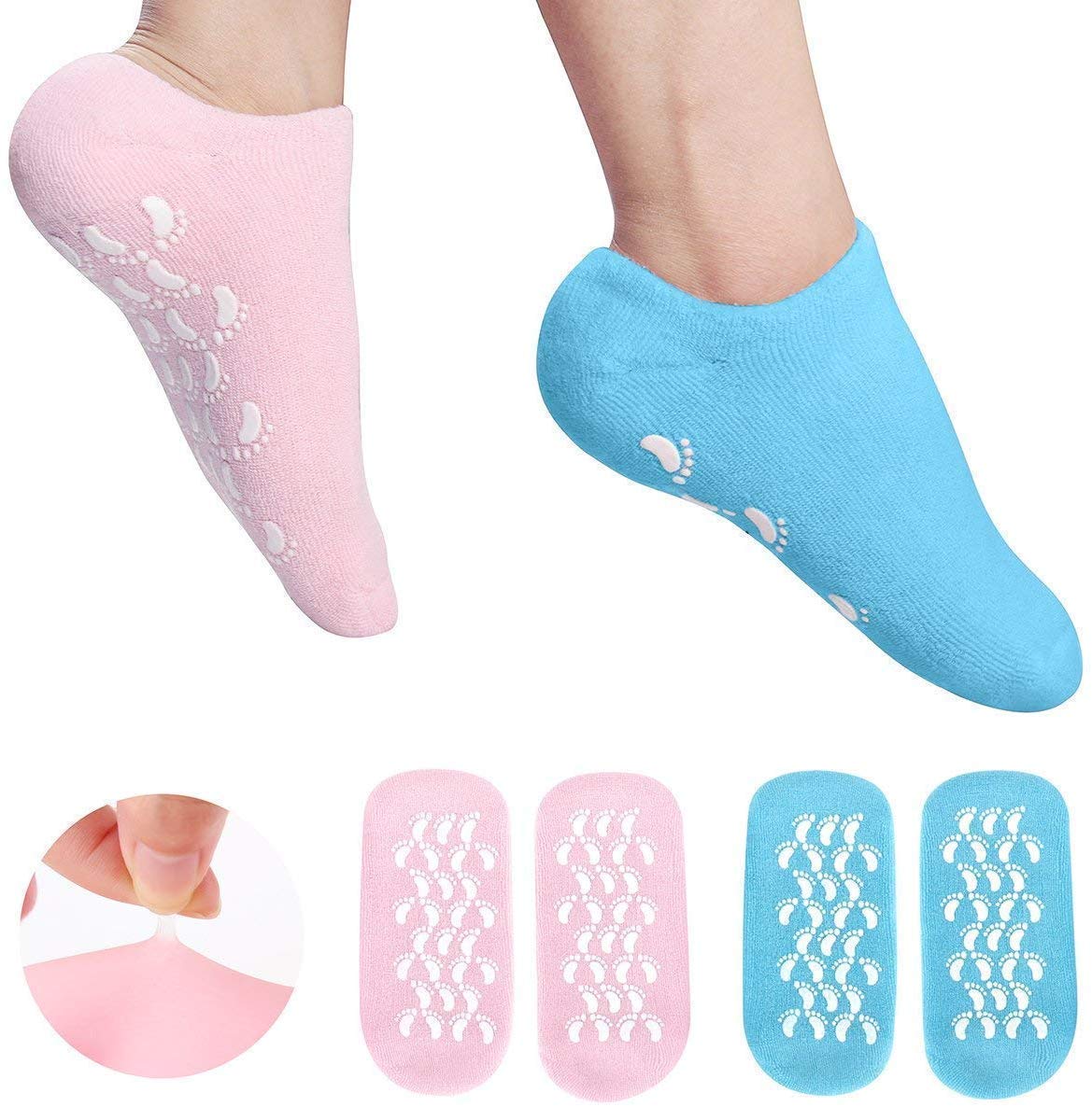 Crack Heal Silicon Spa Gel Socks