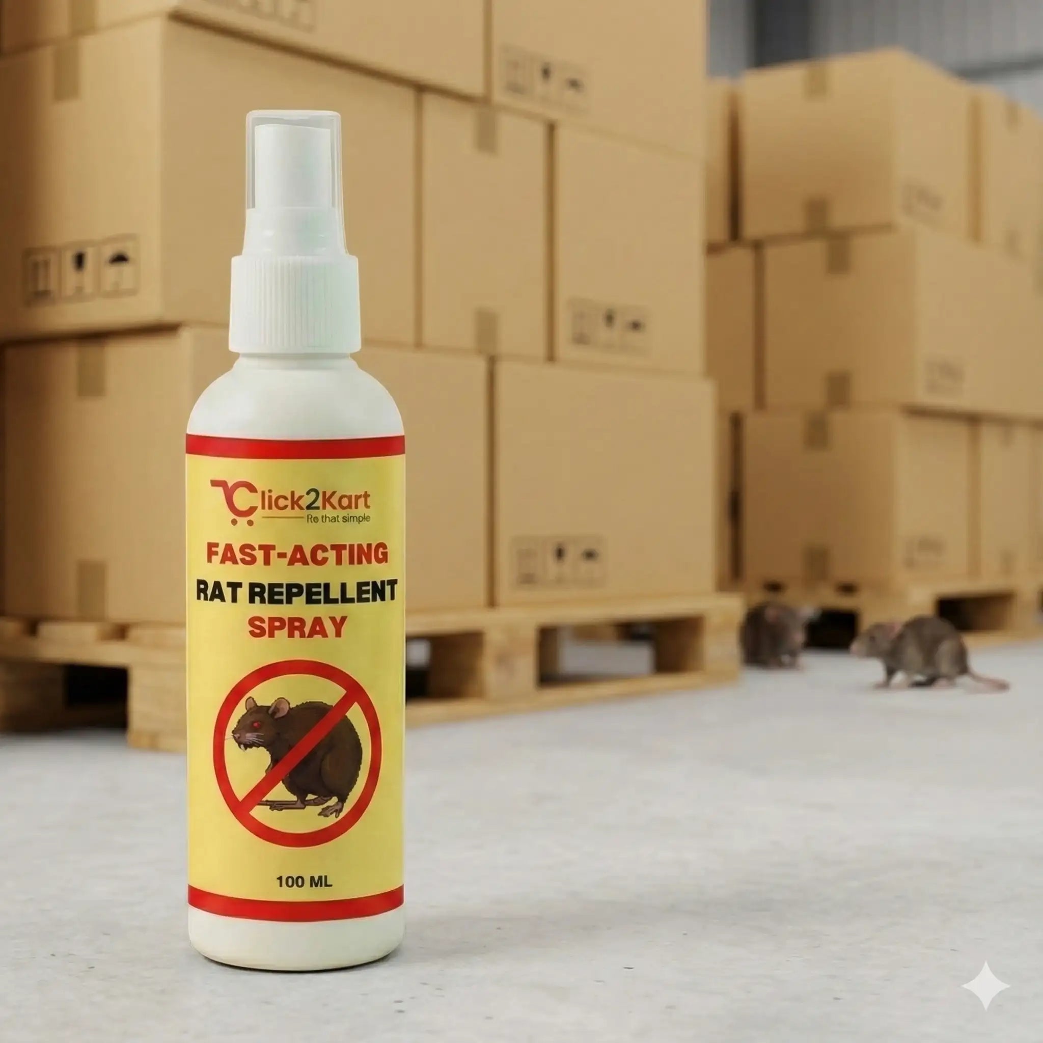 Fast - Acting Rat Repellent Spray | Herbal Rodent Control | Safe & Easy Home Protection - Dreamzhub